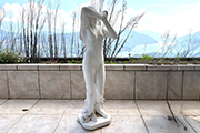 1 STATUA DA GIARDINO RAFFIGURANTE “NINFA” DIM. 32x116x40 CM
