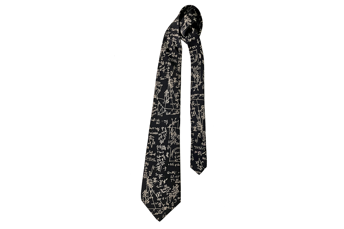 1 CRAVATTA FORNASETTI, TESSUTO IN SETA, COLORE NERO, DIM. 9,50x145 CM