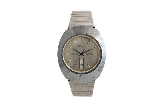1 OROLOGIO RADO DIASTAR MEN QUARZO CON CASSA E BRACCIALE IN ACCIAIO (FUNZIONANTE)
