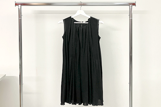 1 VESTITO CHLOÉ, TESSUTO COLORE NERO, LUNGHEZZA 80 CM